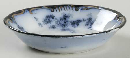 Chiswick (Flow Blue) Fruit/Dessert (Sauce) Bowl
