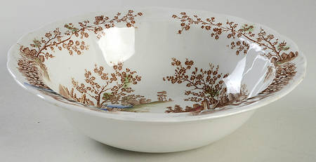 Coaching Days Multicolor (White) Rim Soup Bowl