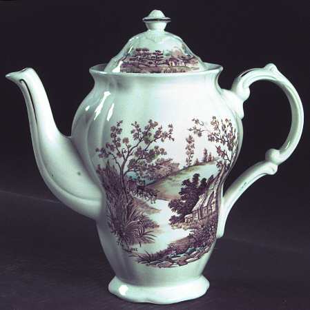 Coaching Days Multicolor (White) Coffee Pot & Lid