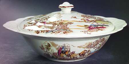 Coaching Days Multicolor (White) Round Covered Vegetable