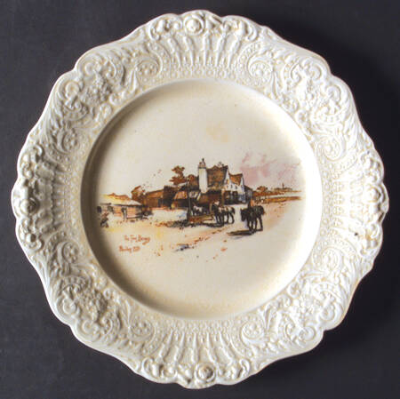 Coaching Days (Renaissance Shape) Luncheon Plate