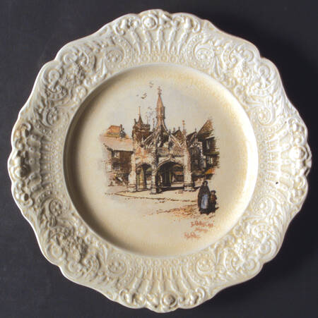 Coaching Days (Renaissance Shape) Luncheon Plate