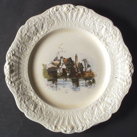 Coaching Days (Renaissance Shape) Luncheon Plate