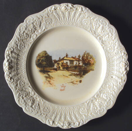 Coaching Days (Renaissance Shape) Luncheon Plate