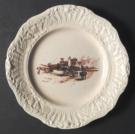 Coaching Days (Renaissance Shape) Dinner Plate