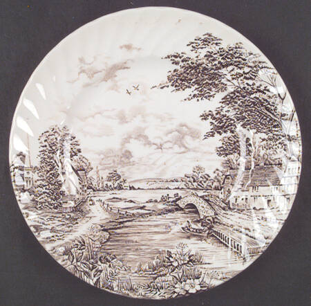 Country Days Brown by Ridgway (Ridgways)