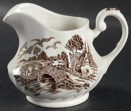 Country Days Brown Creamer