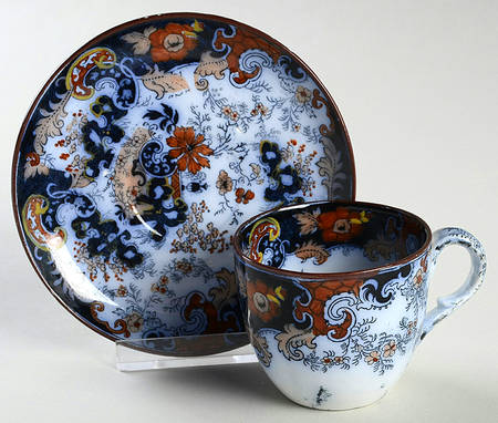 Corey Hill Flat Demitasse Cup & Saucer Set