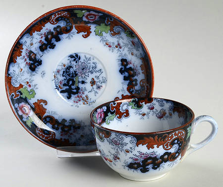 Corey Hill Flat Cup & Saucer Set
