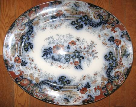 Corey Hill 17" Oval Serving Platter
