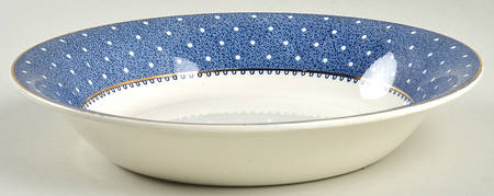 Conway Blue Coupe Soup Bowl