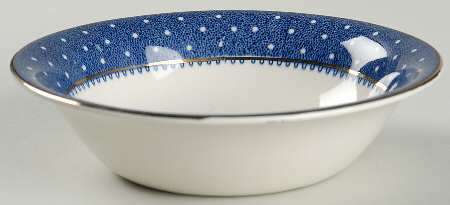 Conway Blue Coupe Cereal Bowl