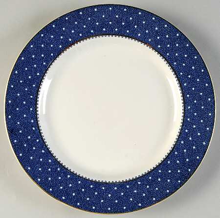 Conway Blue Luncheon Plate