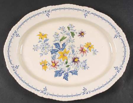 Cornwall 14" Oval Serving Platter