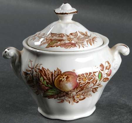 Devon Fruit Sugar Bowl & Lid