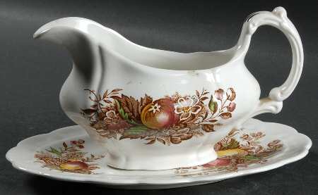 Devon Fruit Gravy Boat & Underplate