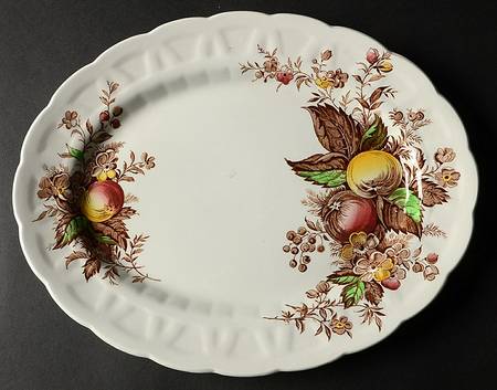 Devon Fruit 12" Oval Serving Platter