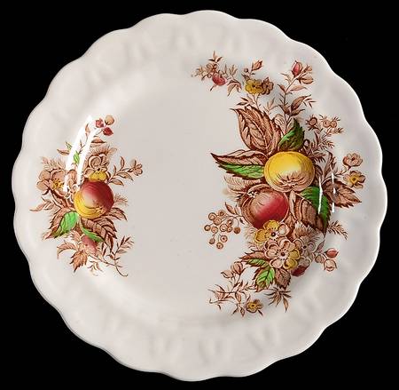 Devon Fruit Salad Plate