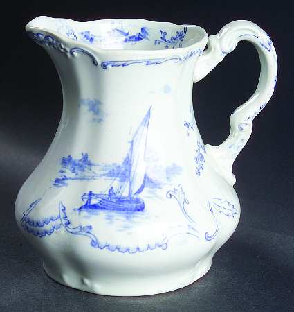 Delft Blue (No Trim) 12 Oz Pitcher