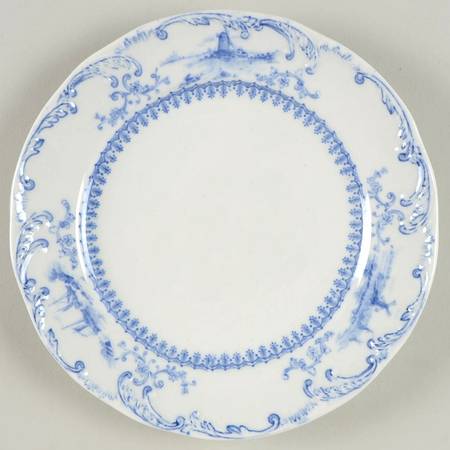 Delft Blue (No Trim) Bread & Butter Plate