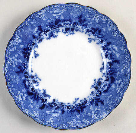 Dundee (Flow Blue) Luncheon Plate