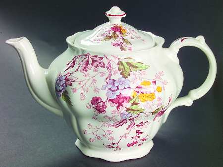 English Garden Teapot & Lid