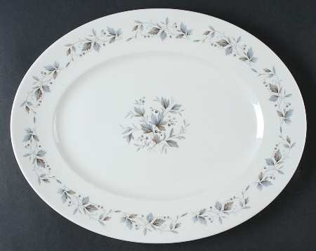 Graywood 14" Oval Serving Platter