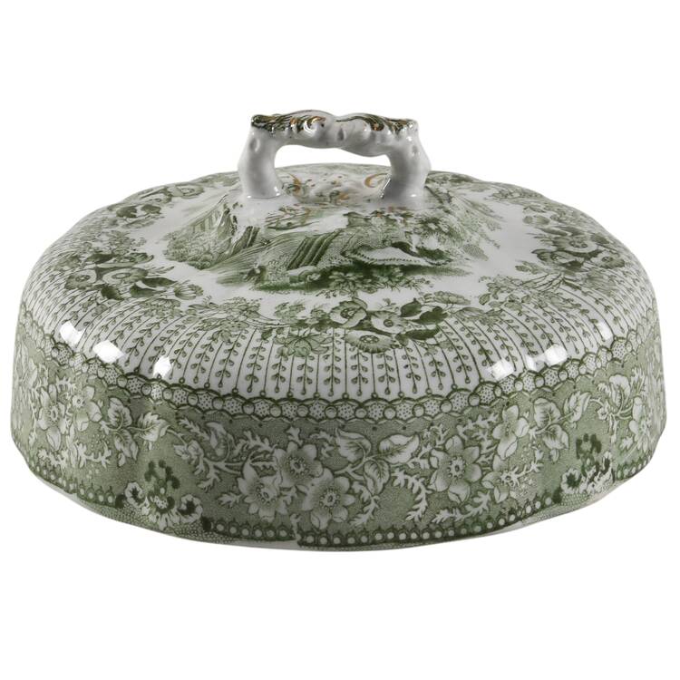 Grecian Green Lid for Round Butter