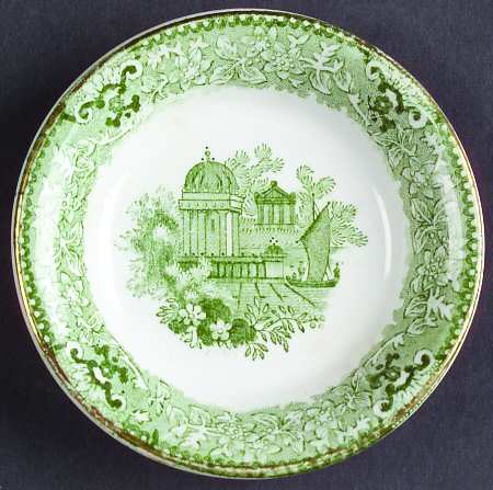 Grecian Green Butter Pat