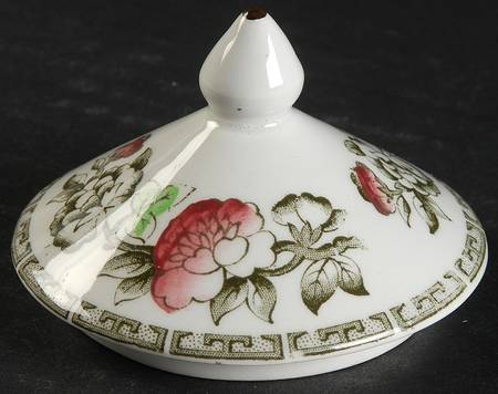 Indian Tree Lid for Sugar Bowl