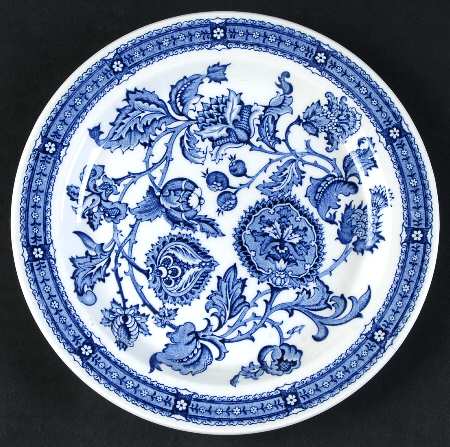 Jacobean Blue Salad Plate