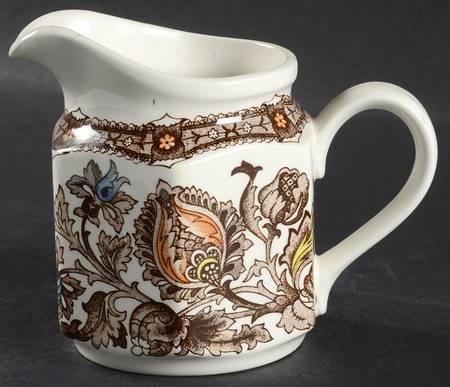 Jacobean Brown Creamer