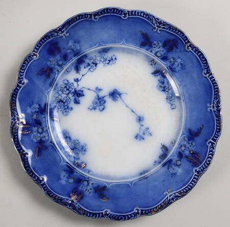 Lugano (Flow Blue) Salad Plate