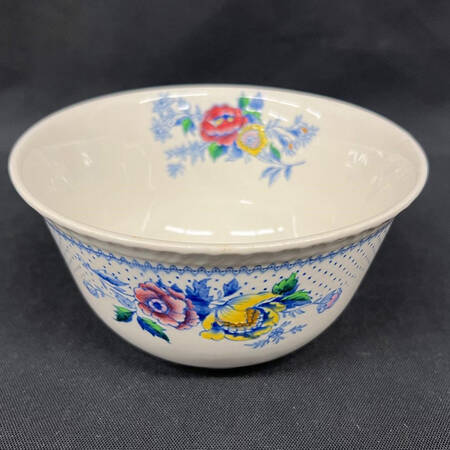 Lynton Blue Multicolor Cranberry Bowl