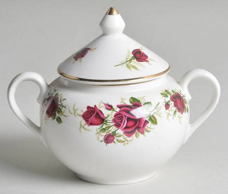 Margaret Rose Sugar Bowl & Lid
