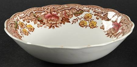 Marlborough Multicolor Brown Coupe Cereal Bowl