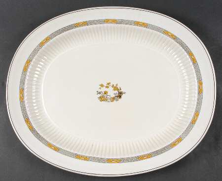 The Meaford 16" Oval Serving Platter