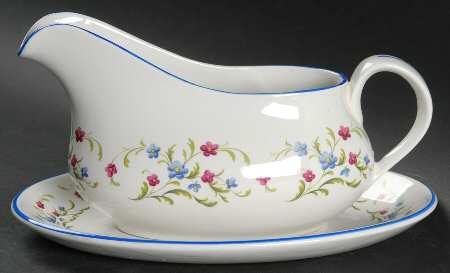 Mignonette Gravy Boat & Underplate/Relish