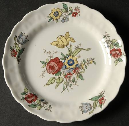 Old Country Sprays Bread & Butter Plate