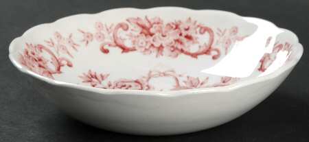 Old English Bouquet Red Fruit/Dessert (Sauce) Bowl