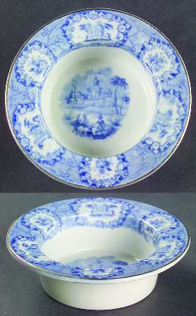 Oriental (Blue, Gold Trim) Ramekin No Saucer