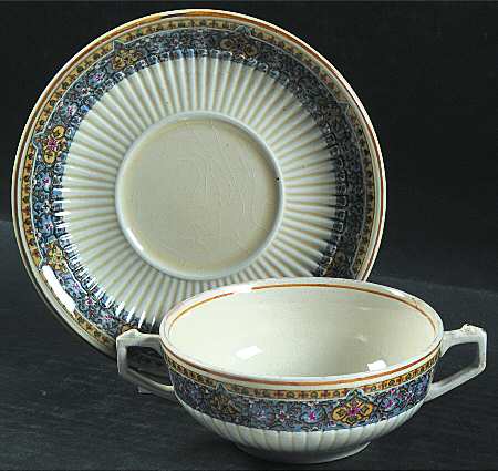 Orient Flat Cream Soup Bowl & Saucer Set