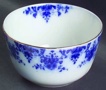 Osborne (Flow Blue) Cranberry Bowl