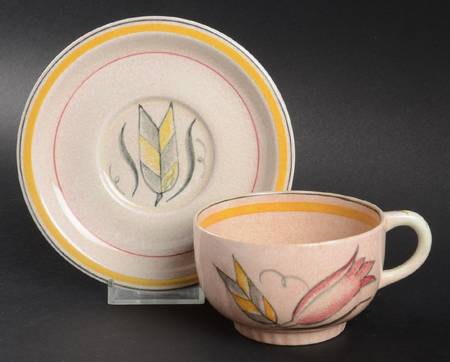 P509 Flat Cup & Saucer Set