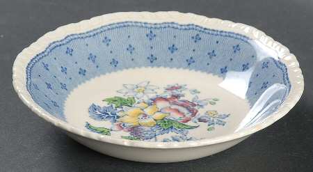 Plymouth Blue Fruit/Dessert (Sauce) Bowl