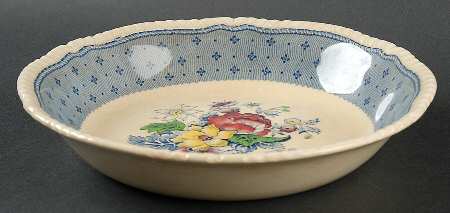 Plymouth Blue Coupe Soup Bowl