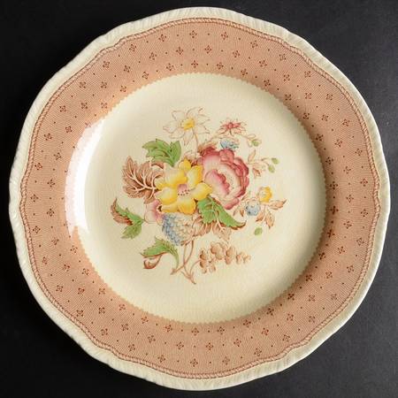 Plymouth Brown Luncheon Plate