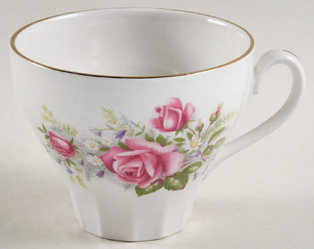 Regal Rose Flat Cup