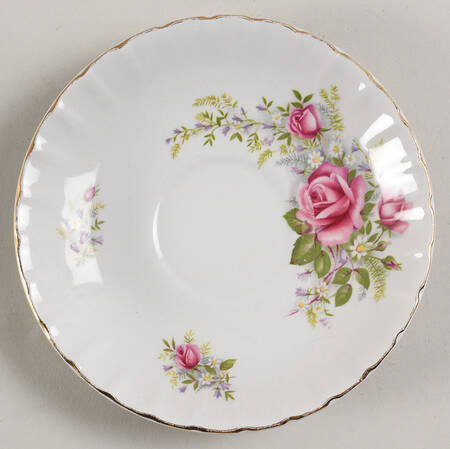 Regal Rose Saucer