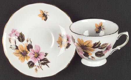 Royal Vale Cup & Saucer Sets Footed Cup & Saucer Set